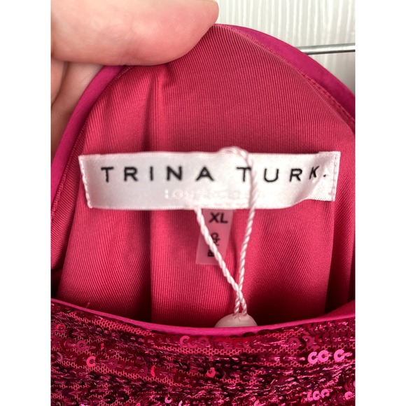 NWT Trina Turk Over The Moon sequin minidress, size XL - Picture 3 of 8